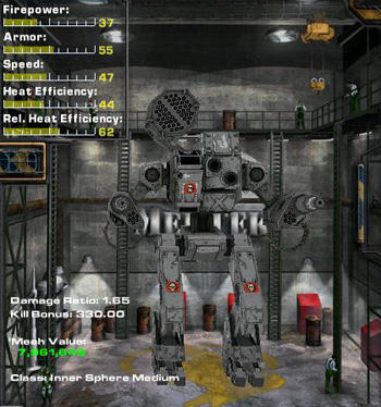 MechWarrior 4: Mercenaries - Medium 'Mechs