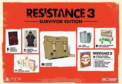 Resistance 3 - Коллекционное издание игры, дата выхода, бокс-арт